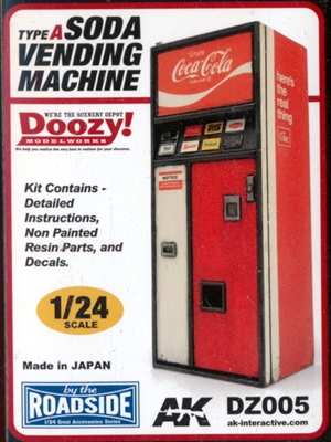 Coca-Cola Soda Vending Machine (1/24) (fs)