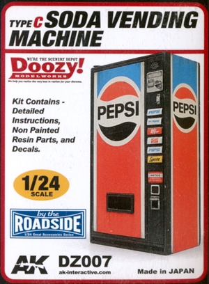 Pepsi Soda Vending Machine (1/24) (fs)