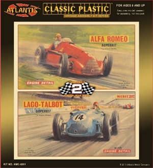 Classic Plastic Alfa Romeo and Lago-Talbot Racers (1/24) (fs)