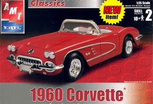 1960 Corvette (2 'n 1) stock or custom (1/25) (fs)
