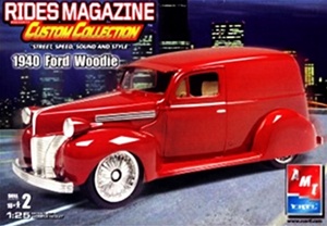 1940 Ford Woodie Custom  (1/25) (fs)