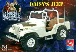 Dukes of Hazzard Daisy's Jeep CJ-5 (1/25) (fs)