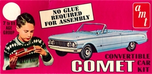 1963 Mercury Comet Convertible 'Craftsman Series' (3 'n 1) Beginners, Collectors Or Customizers (1/25)
