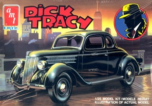 1936 Ford 'Dick Tracy' Five-Window Coupe (3 'n 1)  (1/25) (fs)