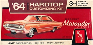 1964 Mercury Monterey Marauder Fastback (3 'n 1) Stock, Custom or Racing (1/25) Original Issue