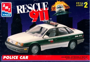 1993 Ford Taurus Police Car 'Rescue 911' (1/25) (fs)