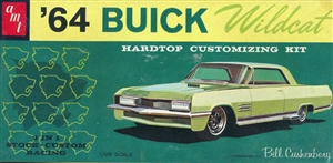 1964 Buick Wildcat Hardtop Customizing Kit (3 'n 1) Stock, Custom or Racing (1/25) Please See Description