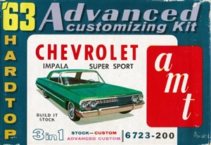 1963 Chevrolet Impala Super Sport (3 'n 1) Stock, Custom or Advanced Custom (1/25)