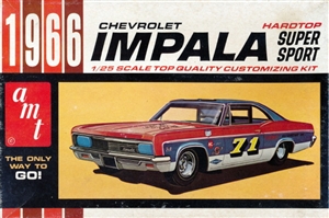1966 Chevrolet Impala Hardtop Super Sport 396 Customizing Kit (3 'n 1) Stock, Custom or Racing (1/25)