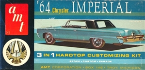 1964 Chrysler Imperial Crown Hardtop (3 'n 1) Stock, Custom or Parade (1/25)
