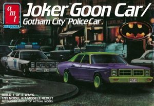 1977 Dodge Monaco 4-Door "Joker Goon Police Car/ Gotham City Police Car" (1/25) (fs)