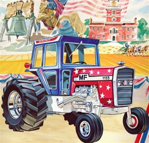 Massey Ferguson 1155 Farm Tractor 'Spirit of America' (1/25)