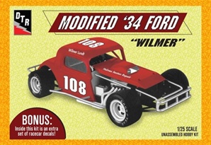 1934 Ford Early Modified Racer  #108 Wilmer Lundt (1/25) (fs)