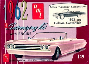 1962 Ford Galaxie Convertible (3 'n 1) Stock, Custom, or Competition (1/25) MINT