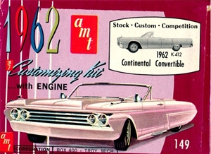 1962 Lincoln Continental Convertible (3 'n 1) Stock, Custom or Competition (1/25)