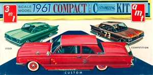 1961 Pontiac Tempest Customizing Kit (3 'n 1) Stock, Custom or Competition (1/25) (fs) (mint)