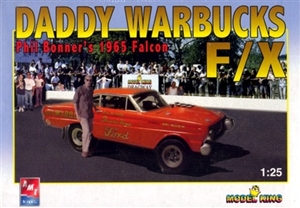 1965 Altered Wheelbase Ford Falcon Dragster 'Daddy Warbucks' (1/25) (oc)