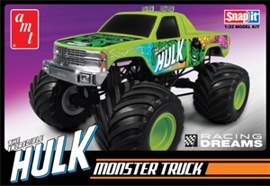 Hulk Chevy Monster Truck (Snap Kit) (1/32) (fs)