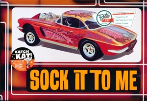 1962 "Sock It To Me" Corvette (4 'n 1) Stock, Custom, Drag, Bonneville Racer (1/25) (fs)