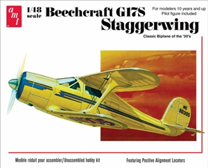 Beechcraft G17S Staggerwing (1/48) (fs)