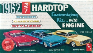 1962 Ford Thunderbird Hardtop Styline (3 'n 1) Stock, Custom or Stylized (1/25)