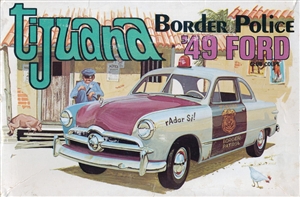 1949 Ford 2-Door Coupe 'Tijuana Border Police' (4 'n 1) Stock, Drag, Custom and Tijuana (1/25)