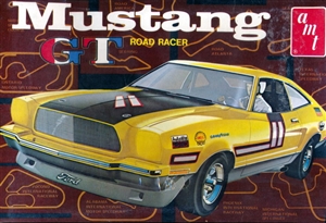1975 Ford Mustang (2 'n 1) Stock Mustang II Mach I or GT Road Racer (1/25) (fs)
