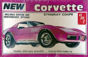 1976 Chevy Corvette Stingray Coupe (3 'n 1) Street, Drag or Custom (1/25) (fs)