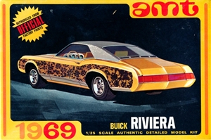 1969 Buick Riviera (3 'n 1) Stock, Custom or Competition "Original Annual kit from 1969" (fs) (1/25)