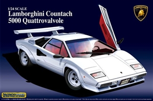 Lamborghini Countach 5000 Quattrovalvole with Full Engine Detail (1/24)