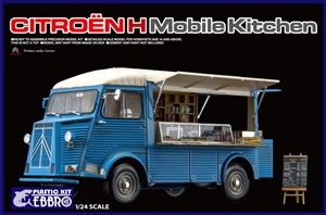 Citroen Type H Mobile Kitchen " Food Truck" (1/24) (fs)