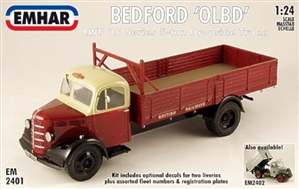 1952 Bedford "OLBD' 5-Ton Dropside Truck (1/24) (fs)