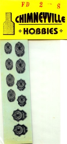 Generic Fire door badges (silver with black overlay) (1/25)