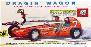 1960 Dragin' Wagon Customized Dragster (1/24) (si) 1960 Issue