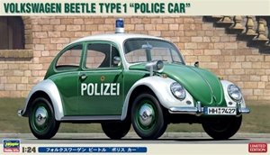 VW Beetle Type 1 Police Car Limited Edition (fs) 1/24