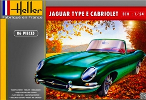 1961 Jaguar Type E Cabriolet (1/24) (fs)