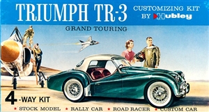 1956 Triumph TR3 Grand Touring Hardtop (4 'n 1) Stock, Rally, Road and Custom (1/24) MINT