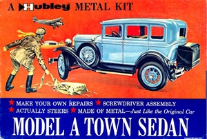 Model A Town Sedan (1/24) MINT (Vintage Metal Kit)