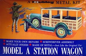 Model A Town Sedan (1/20) (Vintage Metal Kit) Fair Box
