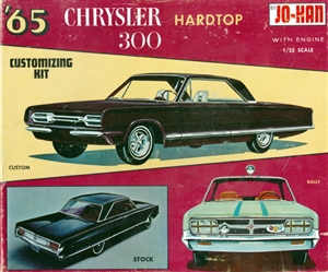 1965 Chrysler 300 Hardtop Customizing Kit (3 'n 1) Stock, Custom or Rally (1/25)