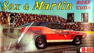 1970  Sox & Martin Plymouth Barracuda Pro Stock (1/25)