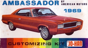 1969 AMC Ambassador Two Door Hardtop (2'n1) Stock and Custom (1/25) (fs) MINT