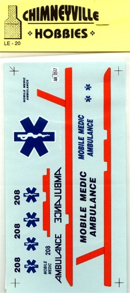 Mobil Medic for pre-1998 1/25 & 1/24 vehicles