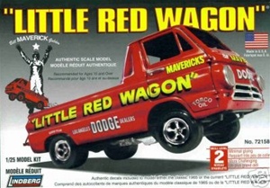 1965 Dodge A-100 Pickup Little Red Wagon (2 'n 1) (1/25) (fs)