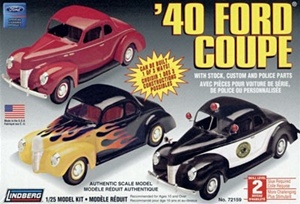 1940 Ford Coupe (3 'n 1) (1/25) (fs)