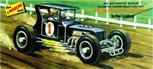 Vintage "Kustum Koffin" Super Modified Racer (1/25) (fs)