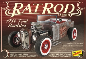 1934 Ford Roadster Rat Rod (1/25) (fs)