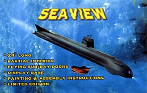 Voyage to the Bottom of the Sea 'Seaview Submarine' Monsters in Motion Resin Kit (1/128)