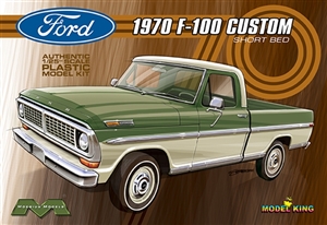 1970 Ford F-100 Custom Shortbed Pickup (1/25) (fs) Damaged Box