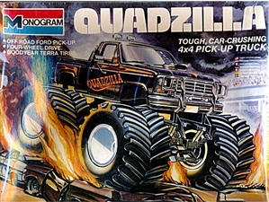 1984 Ford 4 X 4 'Quadzilla' Monster Truck (1/24) (fs)